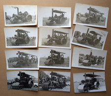 LOT 12 OLD PHOTO STEAM ROLLER  ENGINE TRANSPORT RALLY DR 951
