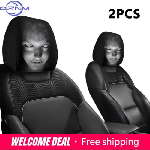 Car headrest covers bold - headrest,
