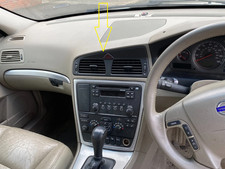 VOLVO V70 MK2, S60, XC70 DASH CENTRE DOUBLE AIR VENT GRILLE TRIM 2002-2007