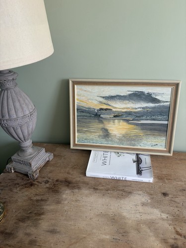 Reclaimed 1982 oil - , painting