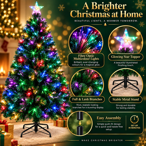 Fibre optic christmas - optic,