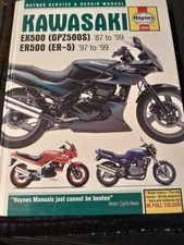 Kawasaki EX500 GPZ500s & ER500 ER-5 Motorcycle Service and Repair Manual