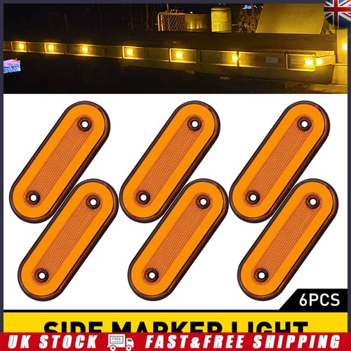 12v led amber orange side - orange,