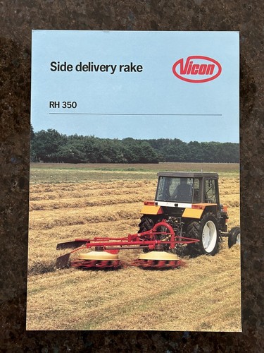 Vicon side rake leaflet - rake,