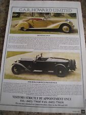 CAR HOWARD HONEYSUCKLE BENTLEY