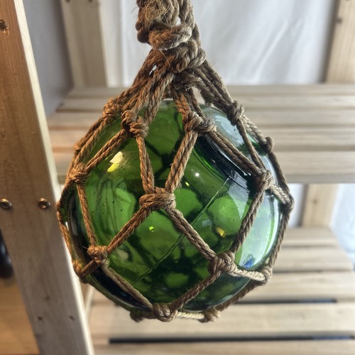 Vintage blown green - vintage, cm