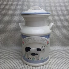 Ceramic Cookie Jar Milk Churn