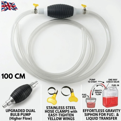 Hand siphon pump - hand,