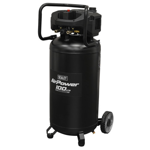 Sealey 100l oil free - oil, belt