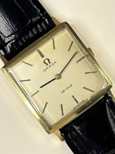 OMEGA De Ville Vintage 1960's Men’s Manual Square Gold Dress Watch - 111.071