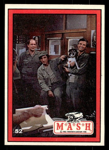 1982 donruss h 52 - m*a*s*h, #52