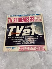 TV 21  Themes 7” Mini Album MA 105  Thunderbirds- Stingray- Dr Who- Supercar