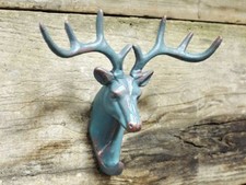 Verdigris Mounted Stags Head