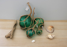 Set of 4 Nautical Glass Floats