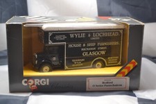 CORGI - BEDFORD PANTECHNICON TRUCK - WYLIE LOCHHEAD - 1/50 SCALE MODEL LORRY