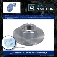 2x Brake Discs Pair Solid fits