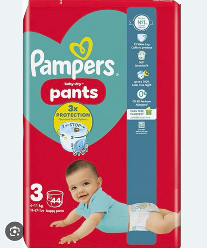 Pampers baby dry pants - baby-dry,