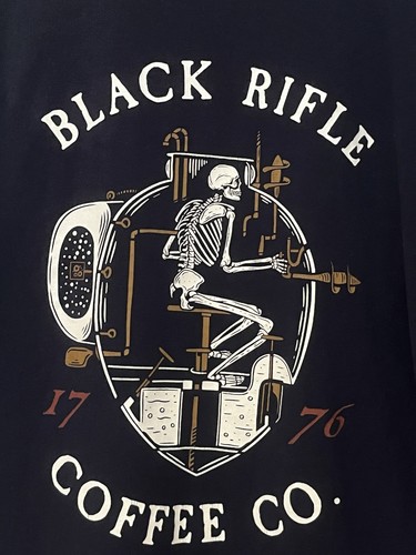 Black rifle coffee shirt - coffee,