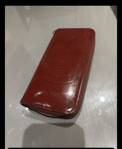 Vintage cartier purse - purse, burgundy