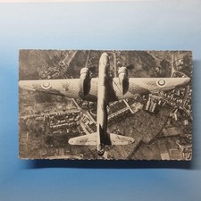 WW2 Aircraft Postcard C1940 Real Photo R.A.F Vickers Wellington Bomber