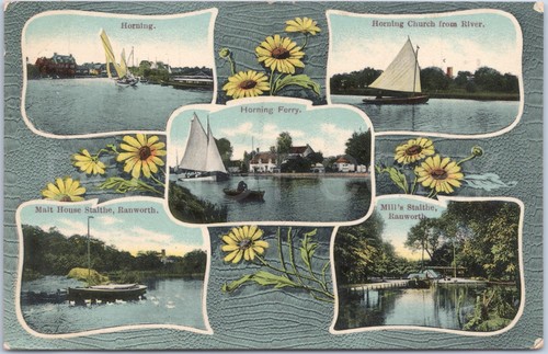 Horning antique postcard - antique,