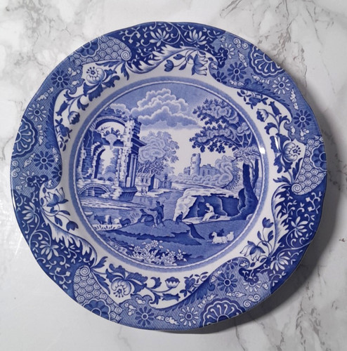 Spode italian side - spode, blue
