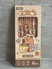 6pcs CapyBara Gel Pens