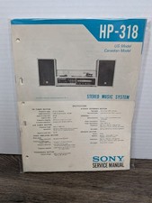 Sony HP-318 Stereo Music