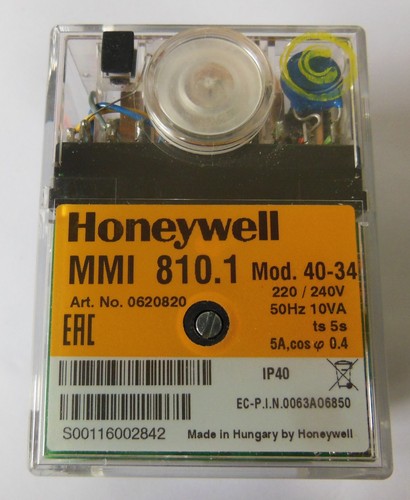 Honeywell satronic control box - honeywell,