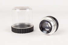 Alpex 75mm f3.5 Enlarging Lens for 6x6cm Negs + Case.  M39 Screw Fit.   VGC.
