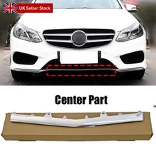 New For Mercedes W212 E350 2014-16 Front Bumper Chrome Trim Molding Center Part