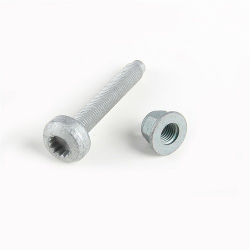 Front strut pinch bolt nut - strut,