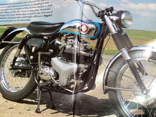Bsa spitfire motorcycle - bsa,