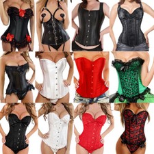 Women Corset Bustier Top Lace