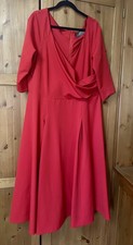 Bombshell London Katya wildman fabulous red  formal Dress size 22 