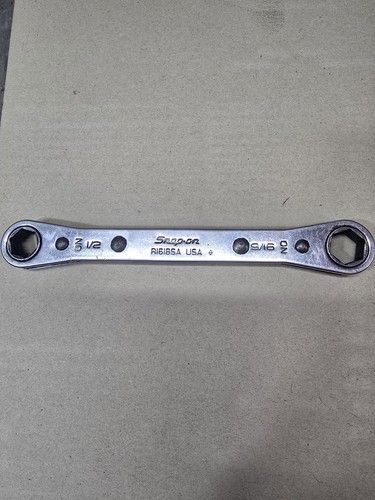 Snap ratchet spanner 2 - on,