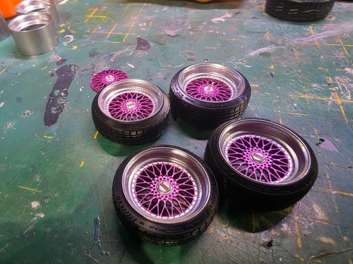 Scale bbs wheels with - bbs,