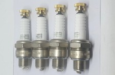 4 Champion Spark Plugs & Thumbscrews Vintage Morris Eight 8 Series 1 & Ten 10M