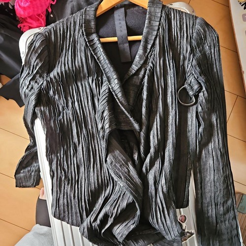 Gareth pugh leather jacket - leather, s