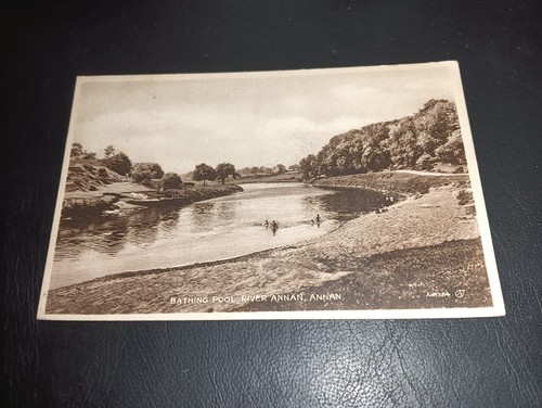 Bathing pool river annan - bathing, pool,