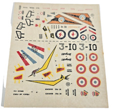 Frog F400 Decals Sheet Mirage