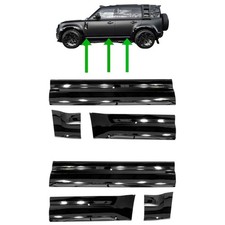 Door Trims Gloss Black Side