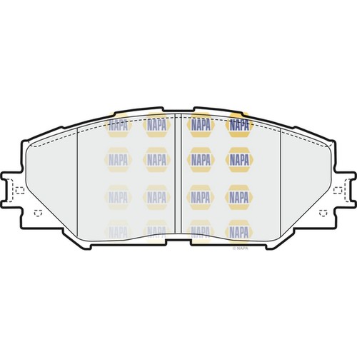 Brake pads set for - for, toyota