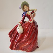 Vintage 1939 Royal Doulton Autumn Breezes Lady Figurine HN1934