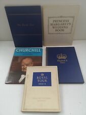 5 x Royal Books 1950's - Thr Royal Tour 53-54, Wedding, Elizabeth R 1953