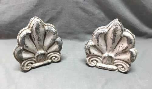 Antique pair fleur lis - pair,