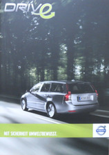Volvo DRIVe C30 S40 V50 V70 S80 XC70 XC60 Models Brochure Brochure from 5/2009
