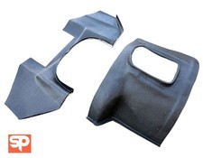 2 Part Rubber Gearbox Tunnel Cover for Land Rover Defender R380 300Tdi TD5