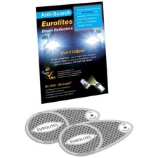 Eurolites Headlamp Beam Deflectors Head Light Convertors Adaptor Anti-Scorch