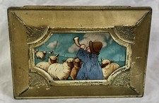 Antique Biscuit Tin, Casket